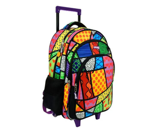 MOCHILA C/CARRO 18" POP ART PHIPHI TOYS